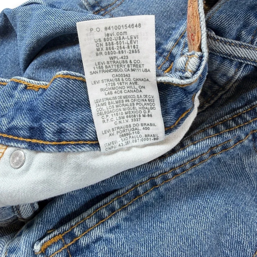 Levis 517 Bootcut Jeans Mens 32x30 Blue Denim Medium Wash Cotton 00517-0216